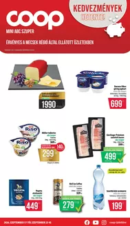 Coop katalógus, Szombathely | Coop regionális szórólap szeptember 3. hét - Mecsek | 2026-09-17T00:00:00.000Z - 2026-09-23T00:00:00.000Z