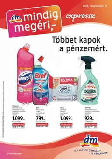 DM katalógus, Gyömrő | A legjobb akcióink | 2026-09-17T00:00:00.000Z - 2026-09-17T00:00:00.000Z