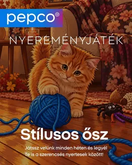 Pepco katalógus, Kaposvár | Pepco akciós | 2026-09-19T00:00:00.000Z - 2026-10-03T00:00:00.000Z