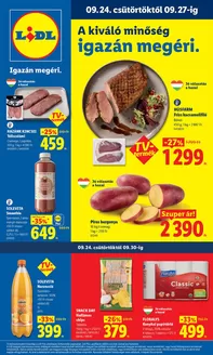 Lidl katalógus, Ács | Akciós újság 39. hét | 2026-09-24T00:00:00.000Z - 2026-09-30T00:00:00.000Z