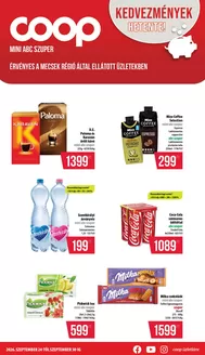 Coop katalógus, Nagymányok | Coop regionális szórólap szeptember 4. hét - Mecsek | 2026-09-24T00:00:00.000Z - 2026-09-30T00:00:00.000Z