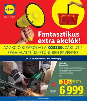 Lidl katalógus | Érvényes 10.01-től | 2026-10-01T00:00:00.000Z - 2026-10-04T00:00:00.000Z