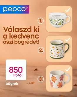 Pepco katalógus, Érd | Pepco akciós | 2026-09-30T00:00:00.000Z - 2026-10-14T00:00:00.000Z