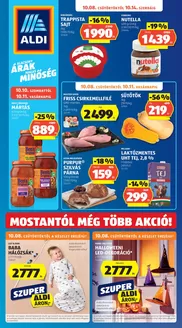 Aldi katalógus, Baja | Aldi újság érvényessége 2026.10.14-ig | 2026-10-03T00:00:00.000Z - 2026-10-10T00:00:00.000Z