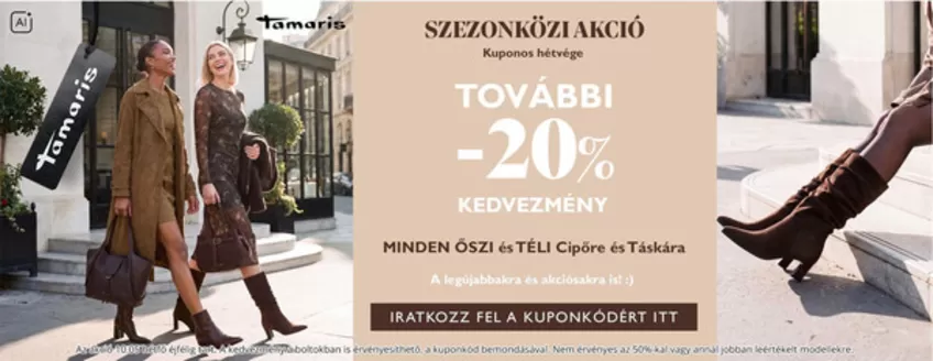 Tamaris katalógus | Tamaris akciós | 2026-10-02T00:00:00.000Z - 2026-10-05T00:00:00.000Z