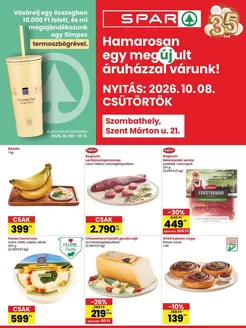 Spar katalógus, Kadarkút | SPAR Szombathely üzlet újranyitás | 2026-10-01T00:00:00.000Z - 2026-10-07T00:00:00.000Z