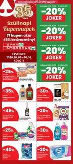 Interspar katalógus | Szülinapi kuponnapok | 2026-10-05T00:00:00.000Z - 2026-10-14T00:00:00.000Z