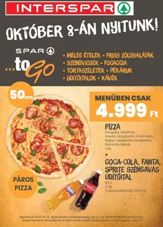 Interspar katalógus, Tököl | INTERSPAR toGo Zalaegerszeg | 2026-10-08T00:00:00.000Z - 2026-10-22T00:00:00.000Z