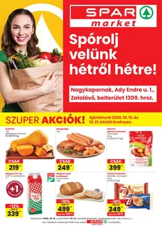 Spar katalógus | SPAR market Nagykapornak Zalalovő | 2026-10-15T00:00:00.000Z - 2026-10-21T00:00:00.000Z