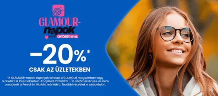Ofotert katalógus, Pécs | Őszi Glamour kuponnapok akció | 2026-10-15T00:00:00.000Z - 2026-10-18T00:00:00.000Z