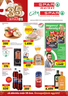 Spar katalógus, Kisbér | SPAR market - City SPAR | 2026-10-22T00:00:00.000Z - 2026-10-28T00:00:00.000Z