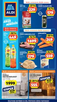Aldi katalógus | Aldi újság érvényessége 2026.10.28-ig | 2026-10-17T00:00:00.000Z - 2026-10-24T00:00:00.000Z