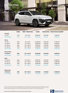 Hyundai katalógus, Jászberény | Hyundai KONA akciós | 2026-10-17T00:00:00.000Z - 2026-10-31T00:00:00.000Z