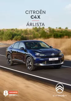 Citroën katalógus, Szeged | C4 X | 2026-10-18T00:00:00.000Z - 2026-11-01T00:00:00.000Z