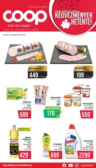 Coop katalógus | Csúcsajánlatok minden kedvezményvadásznak | 2026-10-22T00:00:00.000Z - 2026-10-28T00:00:00.000Z