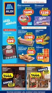 Aldi katalógus, Budapest | Aldi újság érvényessége 2026.11.04-ig | 2026-10-24T00:00:00.000Z - 2026-10-31T00:00:00.000Z