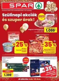 Spar katalógus, Komló | SPAR szórólap | 2026-10-29T00:00:00.000Z - 2026-11-04T00:00:00.000Z