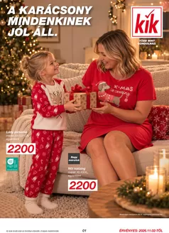 Kik katalógus | KiK újság érvényessége 2026.11.07-ig | 2026-10-30T00:00:00.000Z - 2026-11-07T00:00:00.000Z
