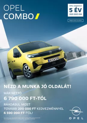 Opel katalógus, Kunszentmiklós | Új Opel Combo | 2025-04-30T00:00:00.000Z - 2026-04-30T00:00:00.000Z