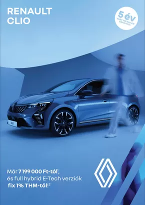 Renault katalógus, Dombóvár | Renault clio-price | 2025-05-08T00:00:00.000Z - 2026-05-08T00:00:00.000Z