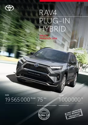 Toyota katalógus, Csorna | arlista rav4 plug in | 2025-05-09T00:00:00.000Z - 2026-05-09T00:00:00.000Z