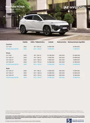Hyundai katalógus, Dabas | Hyundai KONA akciós | 2025-05-29T00:00:00.000Z - 2026-05-29T00:00:00.000Z