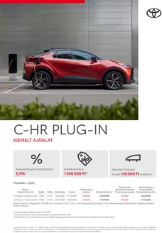 Toyota katalógus | arlista uj c hr plug in akciok | 2025-06-10T00:00:00.000Z - 2026-06-10T00:00:00.000Z