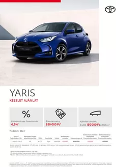 Toyota katalógus, Budapest | arlista uj yaris akciok | 2025-06-12T00:00:00.000Z - 2026-06-12T00:00:00.000Z