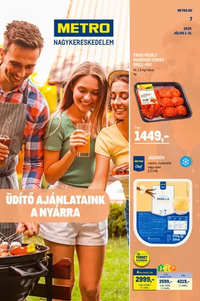 Metro katalógus, Szeged | Üdítő Ajánlataink a nyárra! 2025/07 | 2025-07-01T00:00:00.000Z - 2025-07-31T00:00:00.000Z