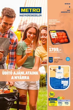 Metro katalógus, Miskolc | Üdítő Ajánlataink a nyárra! 2025/07 | 2025-07-01T00:00:00.000Z - 2025-07-31T00:00:00.000Z