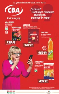 CBA katalógus, Szekszárd | cba 0710 0716 | 2025-07-16T00:00:00.000Z - 2025-12-31T00:00:00.000Z