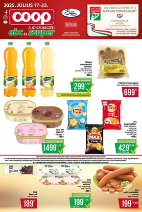 Coop katalógus, Pilis | Coop akciós | 2025-07-17T00:00:00.000Z - 2025-07-23T00:00:00.000Z