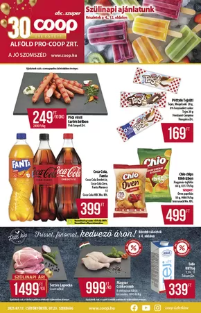 Coop katalógus, Hódmezővásárhely | Coop regionális szórólap július 3. hét - Alföld | 2025-07-17T00:00:00.000Z - 2025-07-23T00:00:00.000Z
