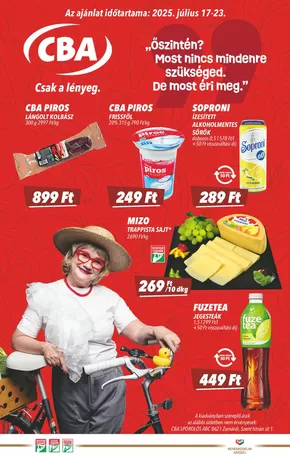 CBA katalógus, Sarkad | cba 0717 0723 | 2025-07-17T00:00:00.000Z - 2025-12-31T00:00:00.000Z