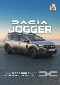 Dacia katalógus, Jászberény | Dacia Jogger | 2025-01-01T00:00:00.000Z - 2025-12-31T00:00:00.000Z