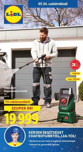 Lidl katalógus, Siklós | Nonfood kínálatunk - 30. hét | 2025-07-24T00:00:00.000Z - 2025-07-30T00:00:00.000Z