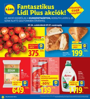 Lidl katalógus, Siklós | Ajánlatok kedvezményvadászoknak | 2025-07-24T00:00:00.000Z - 2025-07-27T00:00:00.000Z