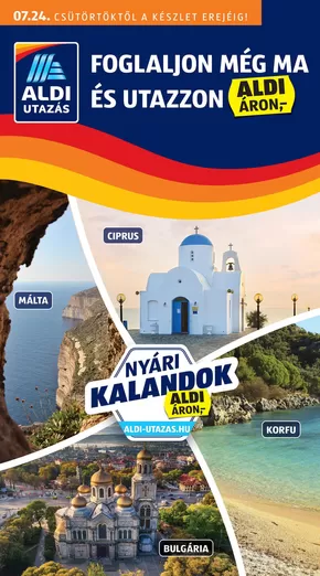 Aldi katalógus, Tát | Takarítson meg most ajánlatainkkal | 2025-07-20T00:00:00.000Z - 2025-07-24T00:00:00.000Z