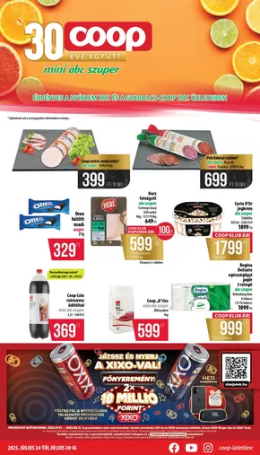 Coop katalógus | A legjobb ajánlataink Önnek | 2025-07-24T00:00:00.000Z - 2025-07-30T00:00:00.000Z