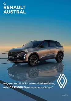Renault katalógus, Szolnok | Renault austral-my25-price | 2025-07-22T00:00:00.000Z - 2026-07-22T00:00:00.000Z