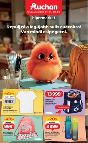 Auchan katalógus, Sopron | Nagyszerű kedvezmények kiválasztott termékekre | 2025-07-21T00:00:00.000Z - 2025-08-06T00:00:00.000Z