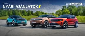 Opel katalógus, Szigetszentmiklós | Csúcsajánlatok a takarékosoknak | 2025-07-01T00:00:00.000Z - 2025-08-31T00:00:00.000Z