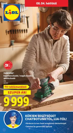 Lidl katalógus, Vecsés | Nonfood kínálatunk - 31. hét | 2025-07-31T00:00:00.000Z - 2025-08-06T00:00:00.000Z
