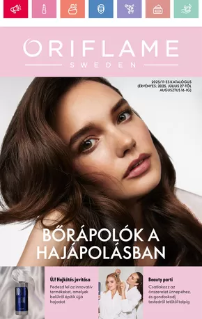 Oriflame katalógus | ORIFLAME akciós | 2025-07-27T00:00:00.000Z - 2025-08-16T00:00:00.000Z