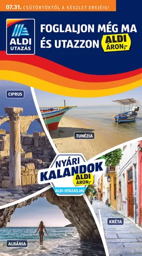 Aldi katalógus, Pécs | Nagyszerű kedvezmények kiválasztott termékekre | 2025-07-29T00:00:00.000Z - 2025-07-31T00:00:00.000Z