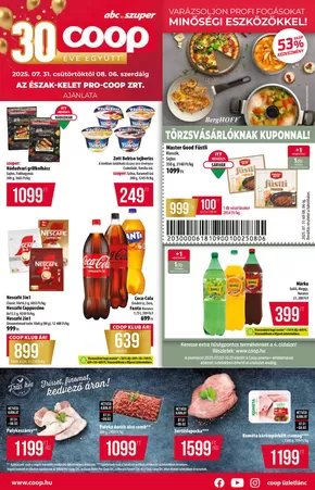 Coop katalógus, Nyíregyháza | Különleges ajánlatok Önnek | 2025-07-31T00:00:00.000Z - 2025-08-06T00:00:00.000Z