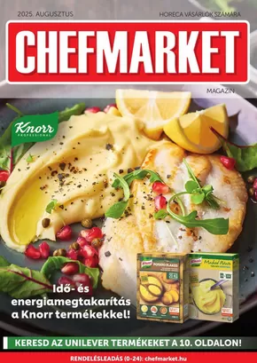 Chef Market katalógus, Berettyóújfalu | A legjobb ajánlataink Önnek | 2025-08-01T00:00:00.000Z - 2025-08-31T00:00:00.000Z