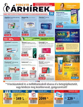 Pingvin Patika katalógus, Újfehértó | Pingvin Árhírek 2025.08.01-31. | 2025-08-01T00:00:00.000Z - 2025-08-31T00:00:00.000Z