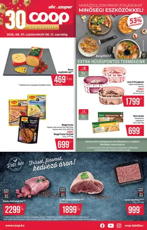 Coop katalógus, Debrecen | Coop országos szórólap augusztus 2. hét - Abc-Szuper | 2025-08-07T00:00:00.000Z - 2025-08-13T00:00:00.000Z