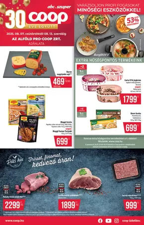 Coop katalógus, Paks | Aktuális ajánlatok és akciók | 2025-08-07T00:00:00.000Z - 2025-08-13T00:00:00.000Z